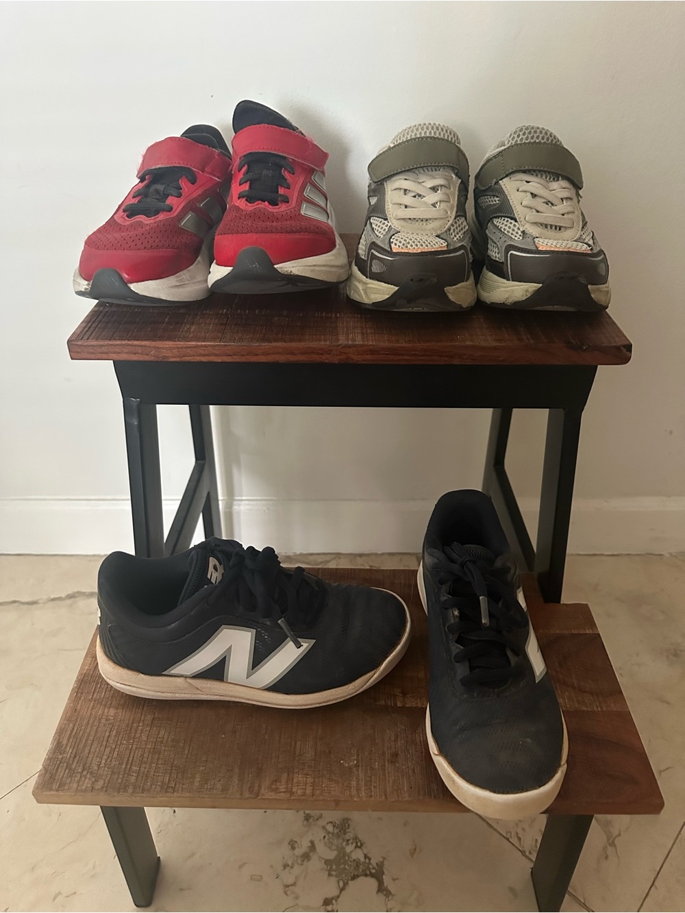 New Balance Kids Athletic cleats, Zara Sneakers and Adidas Sneakers